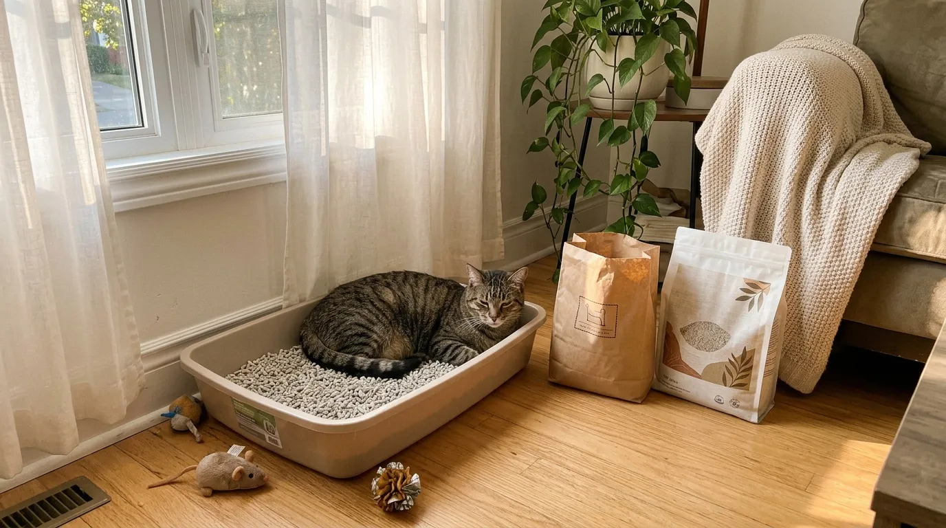 Meilleure litière chat sans odeur : guide complet