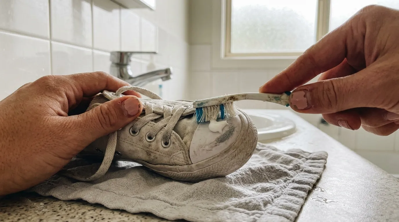 Nettoyer baskets blanches en tissu : 7 astuces